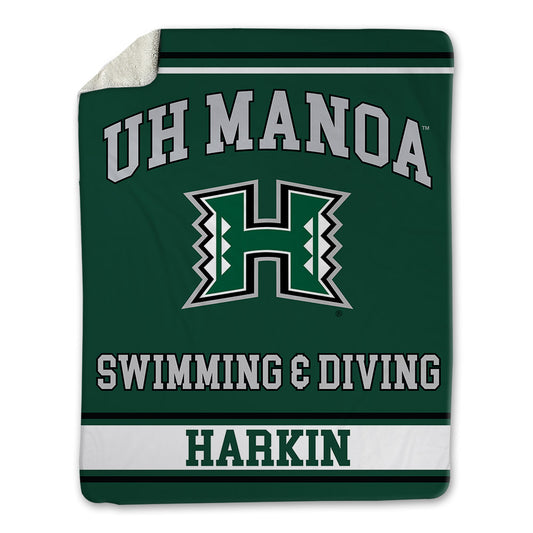 Hawaii - NCAA Women's Swimming & Diving : Aoife Harkin - Blanket-0