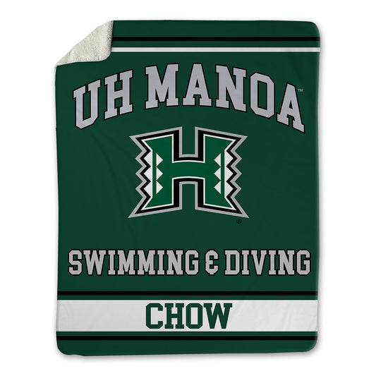 Hawaii - NCAA Women's Swimming & Diving : Kailee Chow - Blanket-0