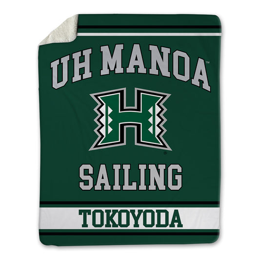Hawaii - NCAA Women's Sailing : Ann Tokoyoda - Blanket-0