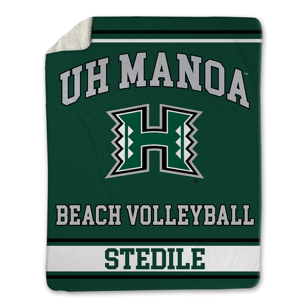 Hawaii - NCAA Beach Volleyball : Izadora Stedile - Blanket-0