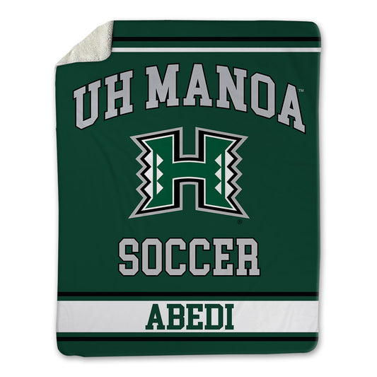 Hawaii - NCAA Women's Soccer : Parisa Abedi - Blanket-0