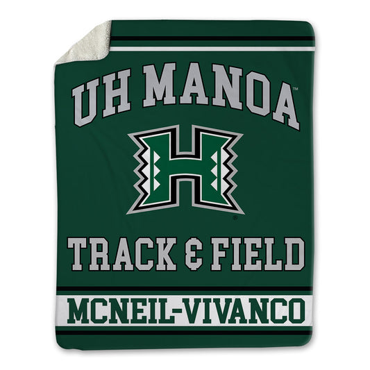 Hawaii - NCAA Women's Track & Field : Marina McNeil-Vivanco - Blanket-0