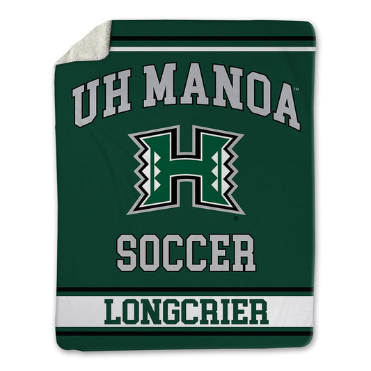 Hawaii - NCAA Women's Soccer : Montana Longcrier - Blanket-0
