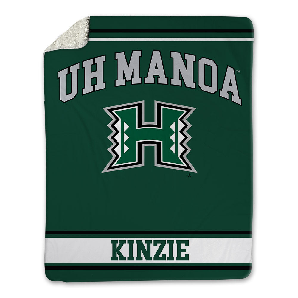 Hawaii - NCAA Baseball : Kedren Kinzie - Blanket-0