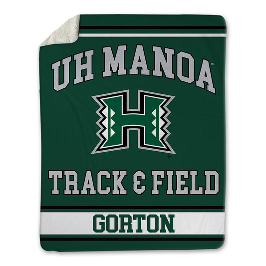 Hawaii - NCAA Women's Track & Field : Izzy Gorton - Blanket-0
