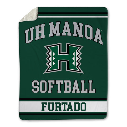 Hawaii - NCAA Softball : Rhea Furtado - Blanket-0