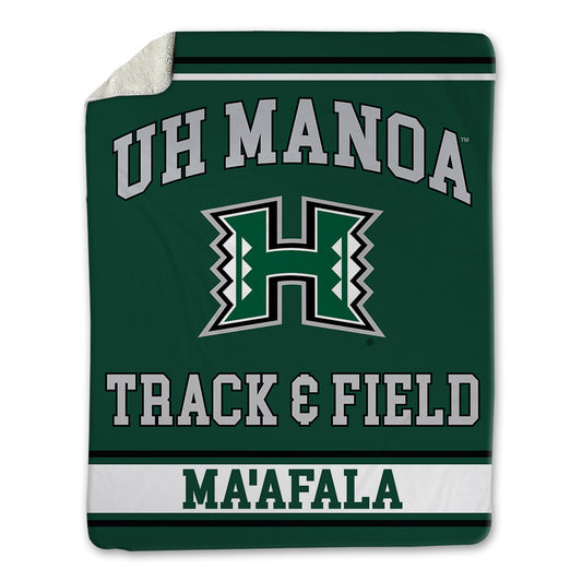 Hawaii - NCAA Women's Track & Field : Tiana Ma'afala - Blanket-0