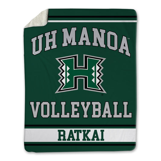 Hawaii - NCAA Women's Volleyball : Panna Ratkai - Blanket-0