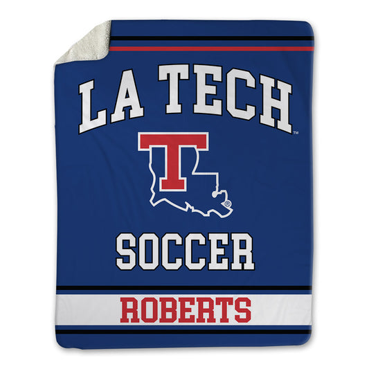 LA Tech - NCAA Women's Soccer : Reagan Roberts - Blanket-0
