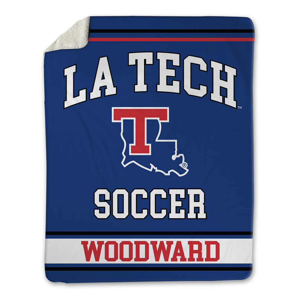 LA Tech - NCAA Women's Soccer : Charlotte Woodward - Blanket-0