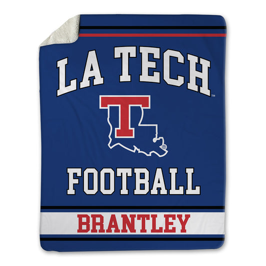 LA Tech - NCAA Football : Joshua Brantley - Blanket-0