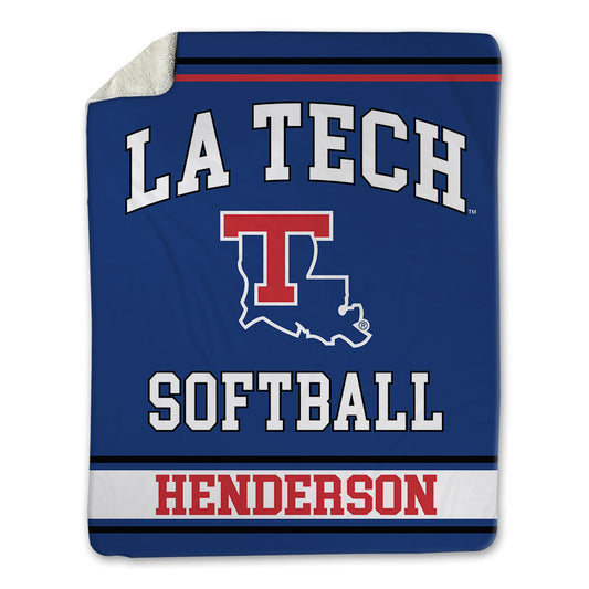 LA Tech - NCAA Softball : Raegan Henderson - Blanket-0