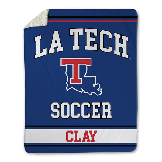 LA Tech - NCAA Women's Soccer : Grace Clay - Blanket-0