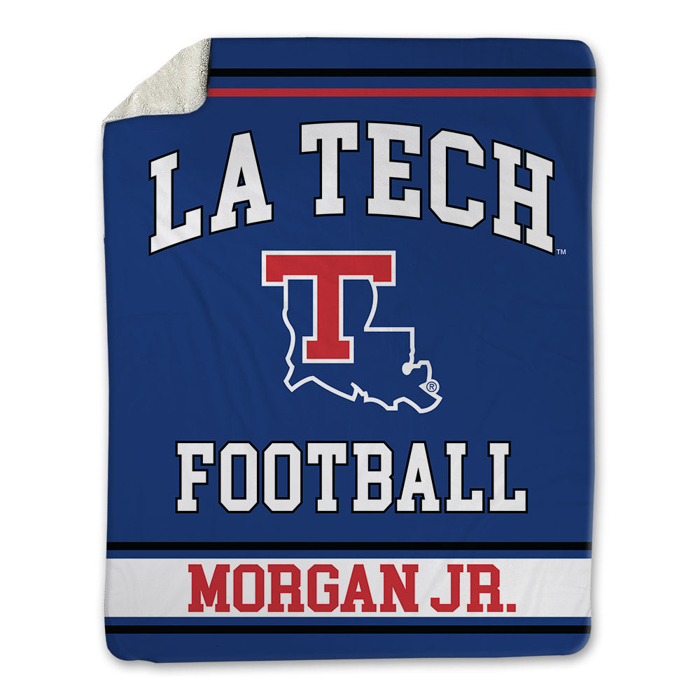 LA Tech - NCAA Football : Franklin Morgan Jr. - Blanket-0