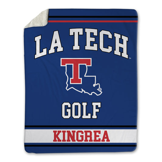 LA Tech - NCAA Men's Golf : Gray Kingrea - Blanket-0