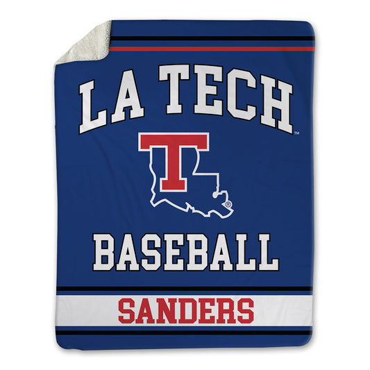 LA Tech - NCAA Baseball : Easton Sanders - Blanket-0