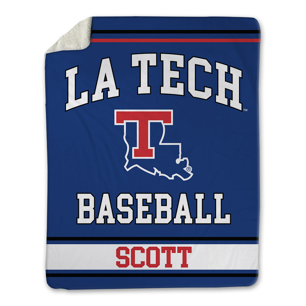LA Tech - NCAA Baseball : Wesley Scott - Blanket-0