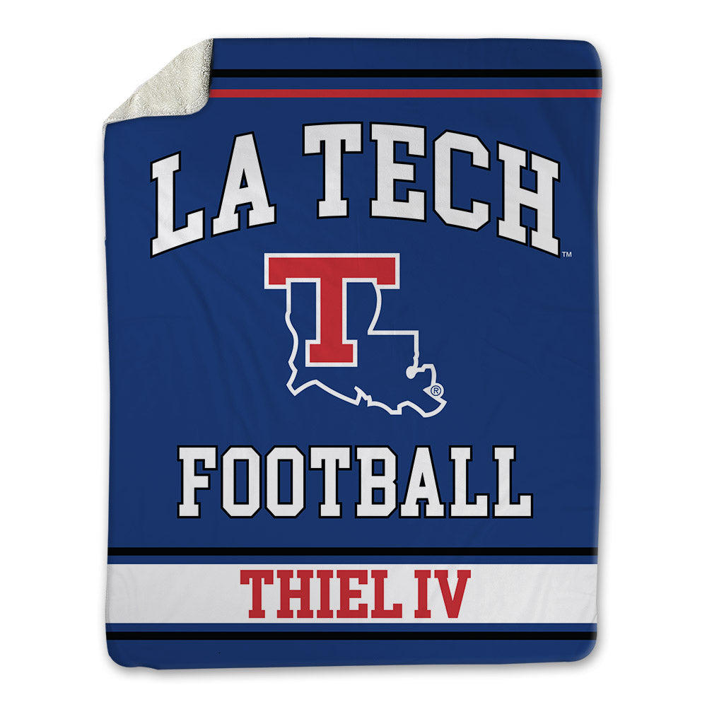 LA Tech - NCAA Football : Johnnie Thiel IV - Blanket-0