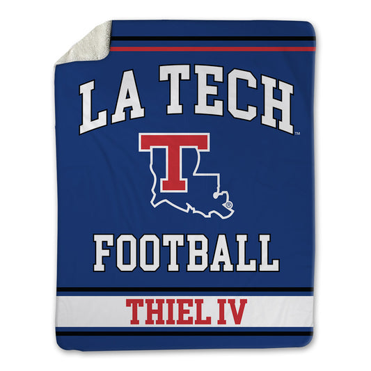 LA Tech - NCAA Football : Johnnie Thiel IV - Blanket-0