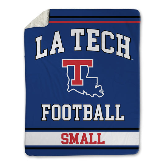 LA Tech - NCAA Football : Riley Small - Blanket-0