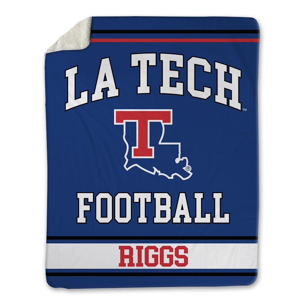 LA Tech - NCAA Football : Jake Riggs - Blanket-0