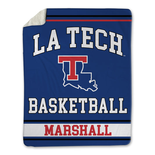 LA Tech - NCAA Women's Basketball : Jordan Marshall - Blanket-0