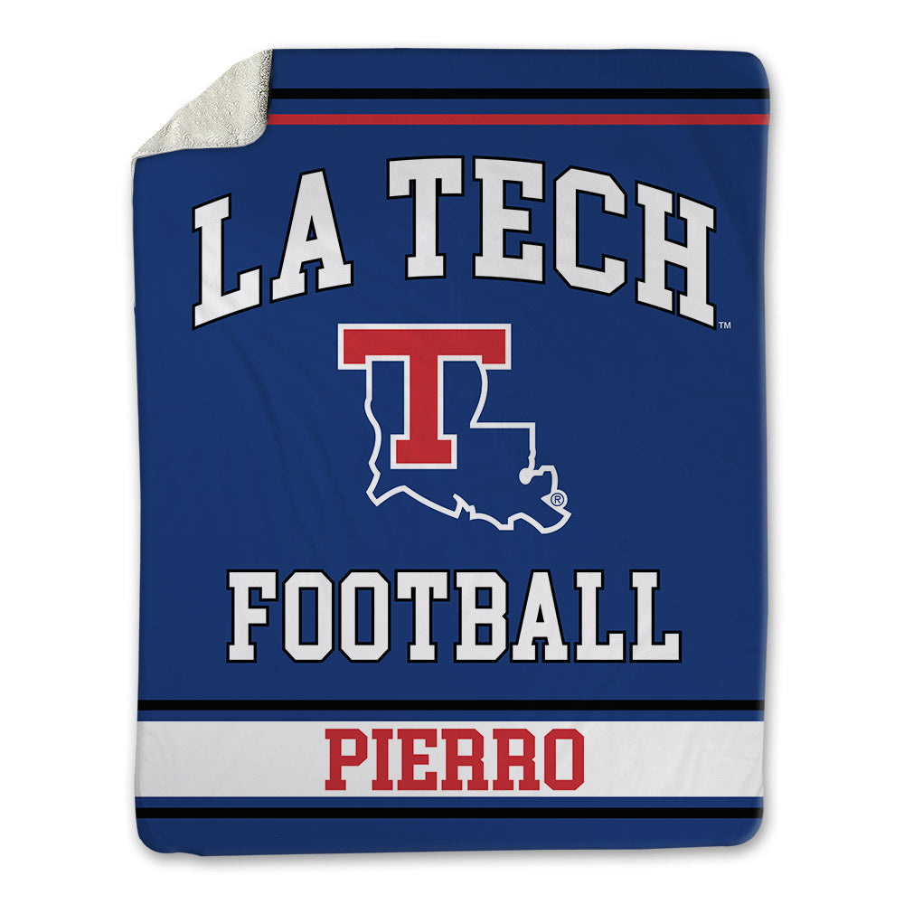 LA Tech - NCAA Football : David Pierro - Blanket-0