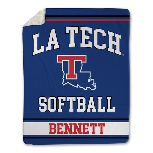 LA Tech - NCAA Softball : Cali Bennett - Blanket-0