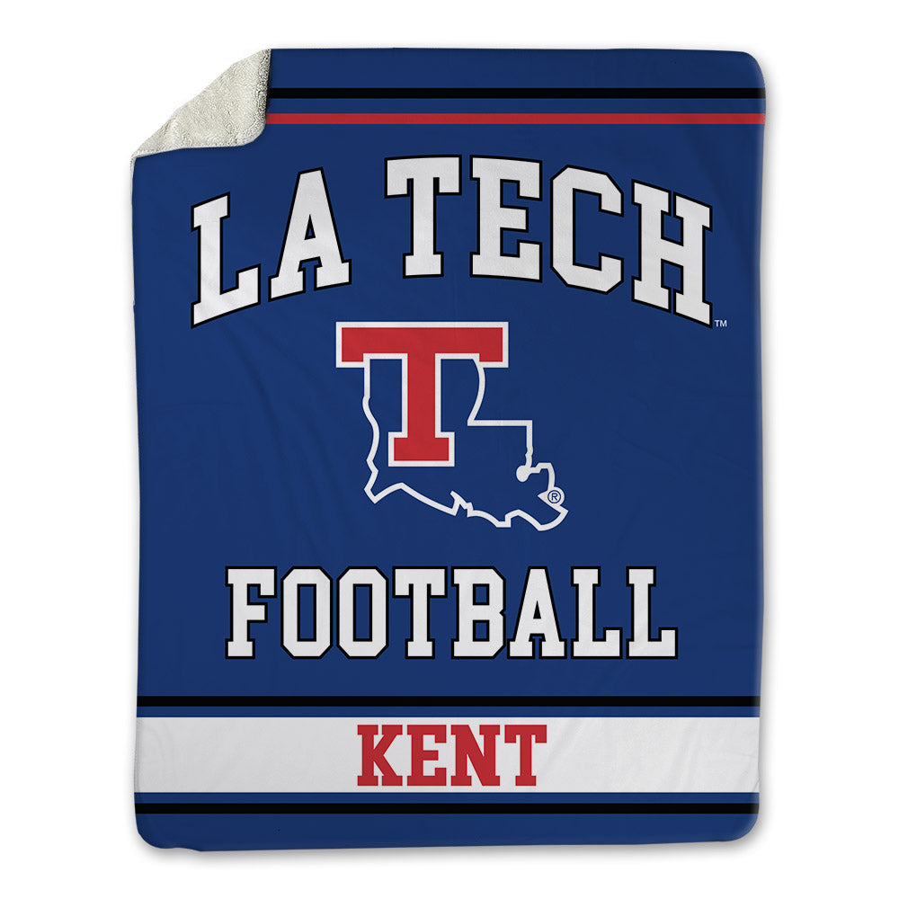 LA Tech - NCAA Football : Kaegank Kent - Blanket-0