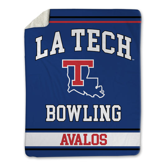 LA Tech - NCAA Women's Bowling : Paulina Avalos - Blanket-0