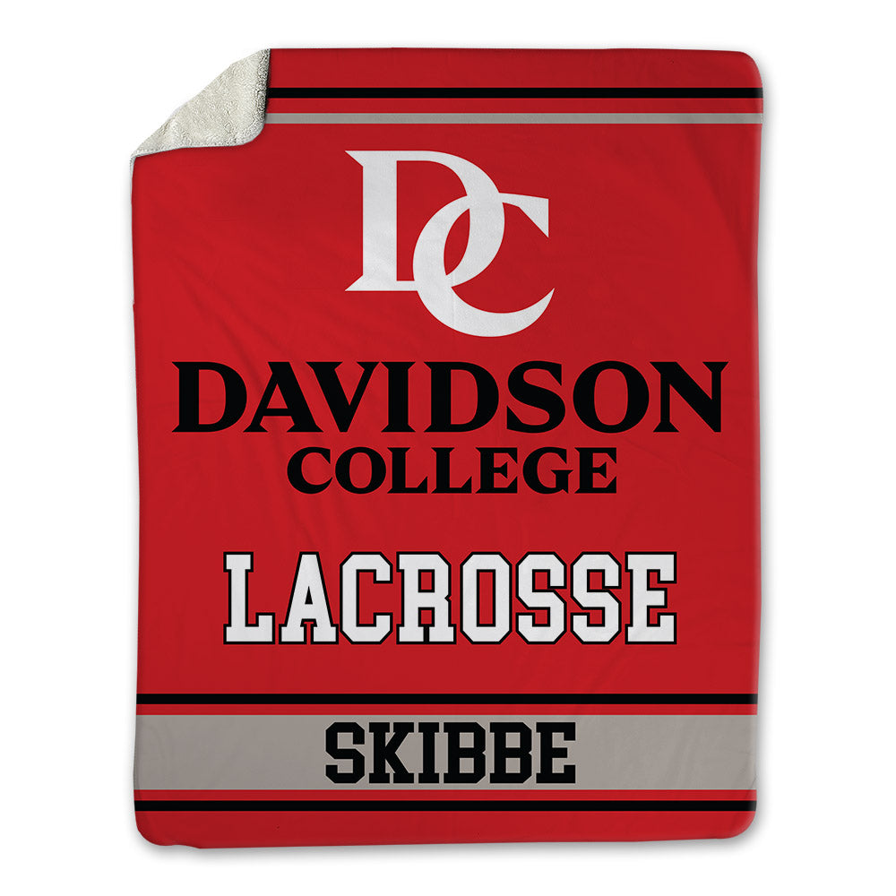 Davidson - NCAA Women's Lacrosse : Jenna Skibbe - Blanket-0