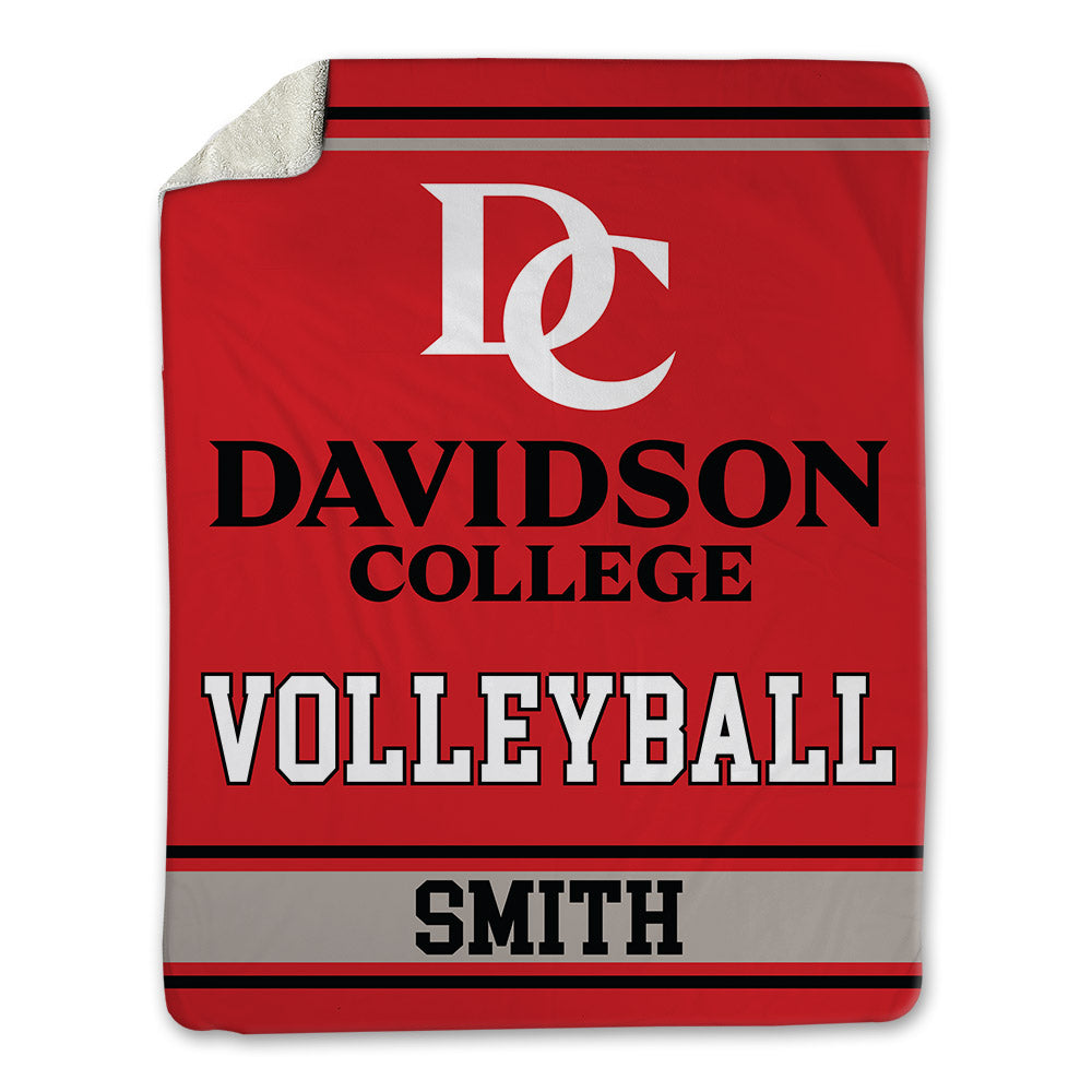 Davidson - NCAA Women's Volleyball : Kinsey Smith - Blanket-0
