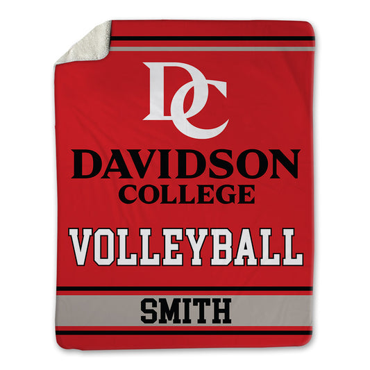 Davidson - NCAA Women's Volleyball : Kinsey Smith - Blanket-0