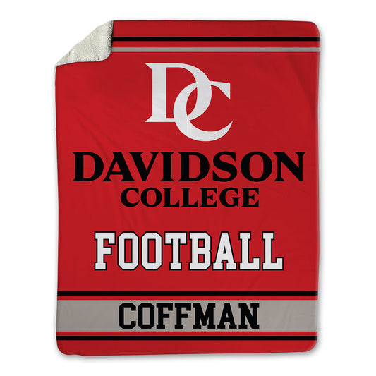 Davidson - NCAA Football : Carson Coffman - Blanket-0