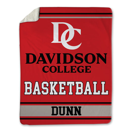 Davidson - NCAA Women's Basketball : Charlise Dunn - Blanket-0