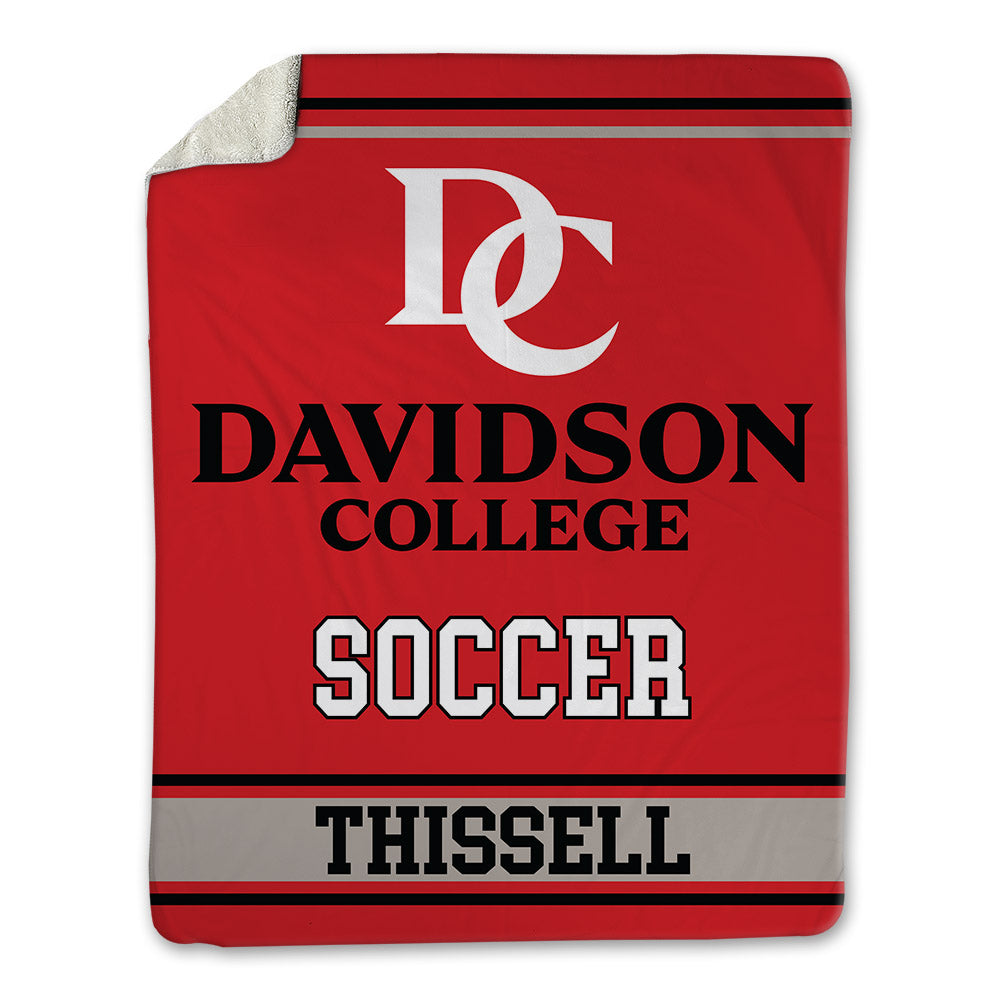Davidson - NCAA Men's Soccer : Matthew Thissell - Blanket-0