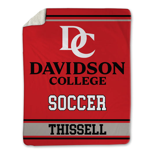 Davidson - NCAA Men's Soccer : Matthew Thissell - Blanket-0