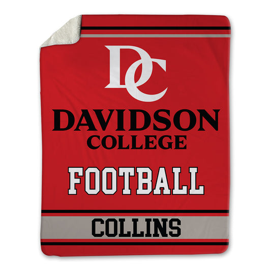 Davidson - NCAA Football : Caiden Collins - Blanket-0