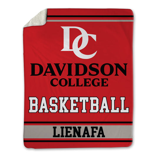 Davidson - NCAA Women's Basketball : Candice Lienafa - Blanket-0