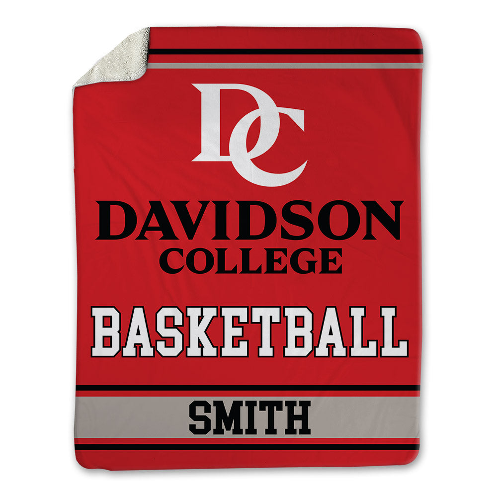 Davidson - NCAA Women's Basketball : Ezra Smith - Blanket-0