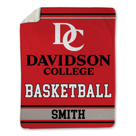 Davidson - NCAA Women's Basketball : Ezra Smith - Blanket-0