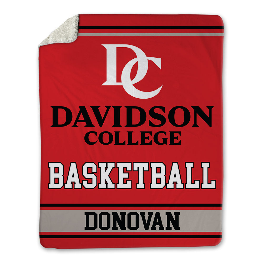 Davidson - NCAA Women's Basketball : Katie Donovan - Blanket-0