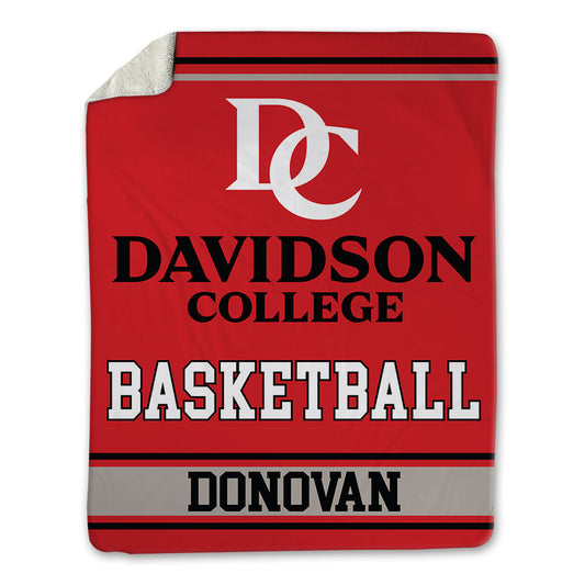 Davidson - NCAA Women's Basketball : Katie Donovan - Blanket-0