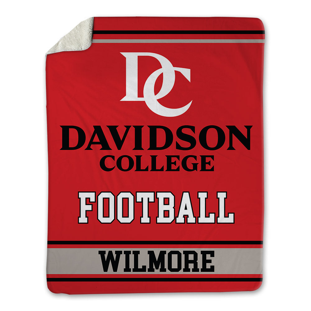 Davidson - NCAA Football : Lincoln Wilmore - Blanket-0