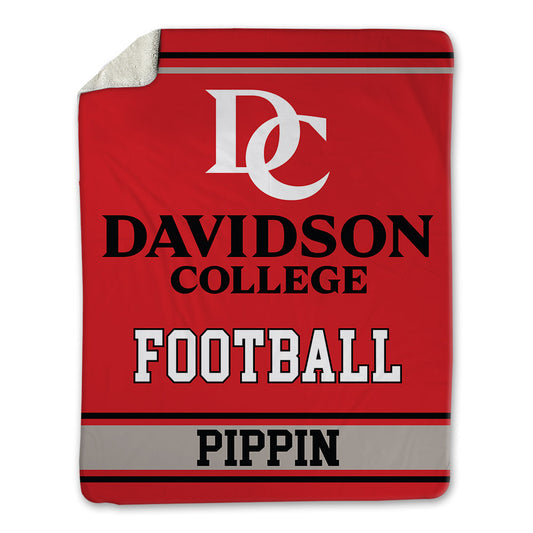 Davidson - NCAA Football : Nash Pippin - Blanket-0