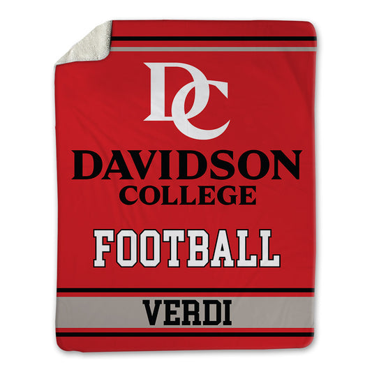 Davidson - NCAA Football : Vincenzo Verdi - Blanket-0