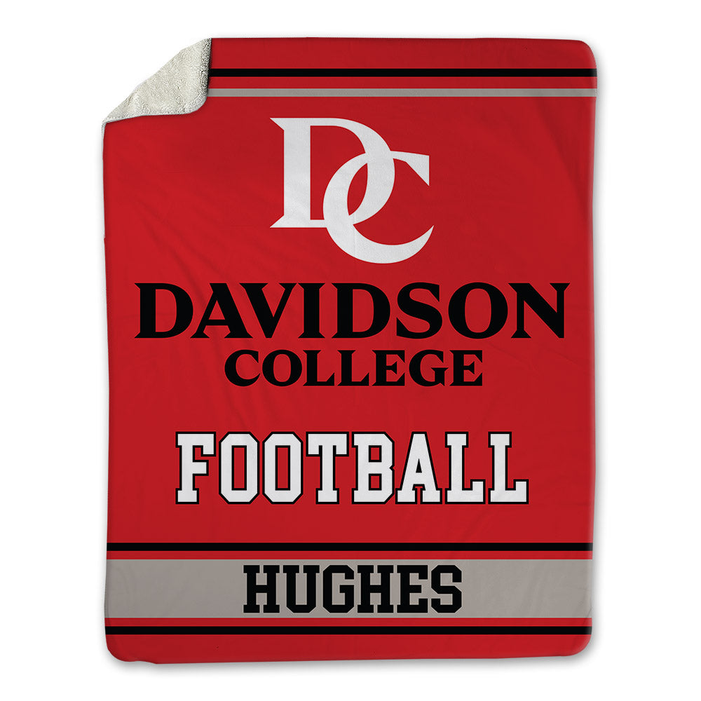 Davidson - NCAA Football : Julian Hughes - Blanket-0
