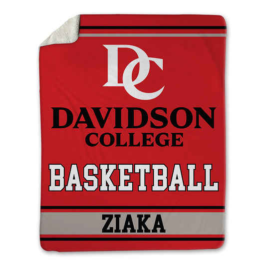 Davidson - NCAA Women's Basketball : Angeliki Ziaka - Blanket-0