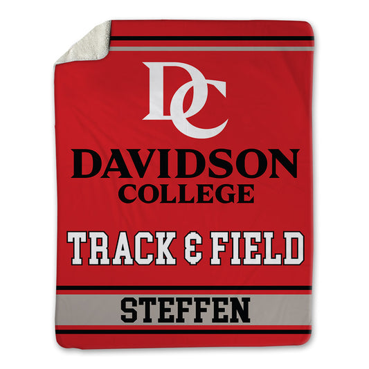 Davidson - NCAA Men's Track & Field : Jackson Steffen - Blanket-0