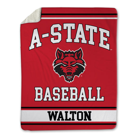 Arkansas State - NCAA Baseball : Lane Walton - Blanket-0